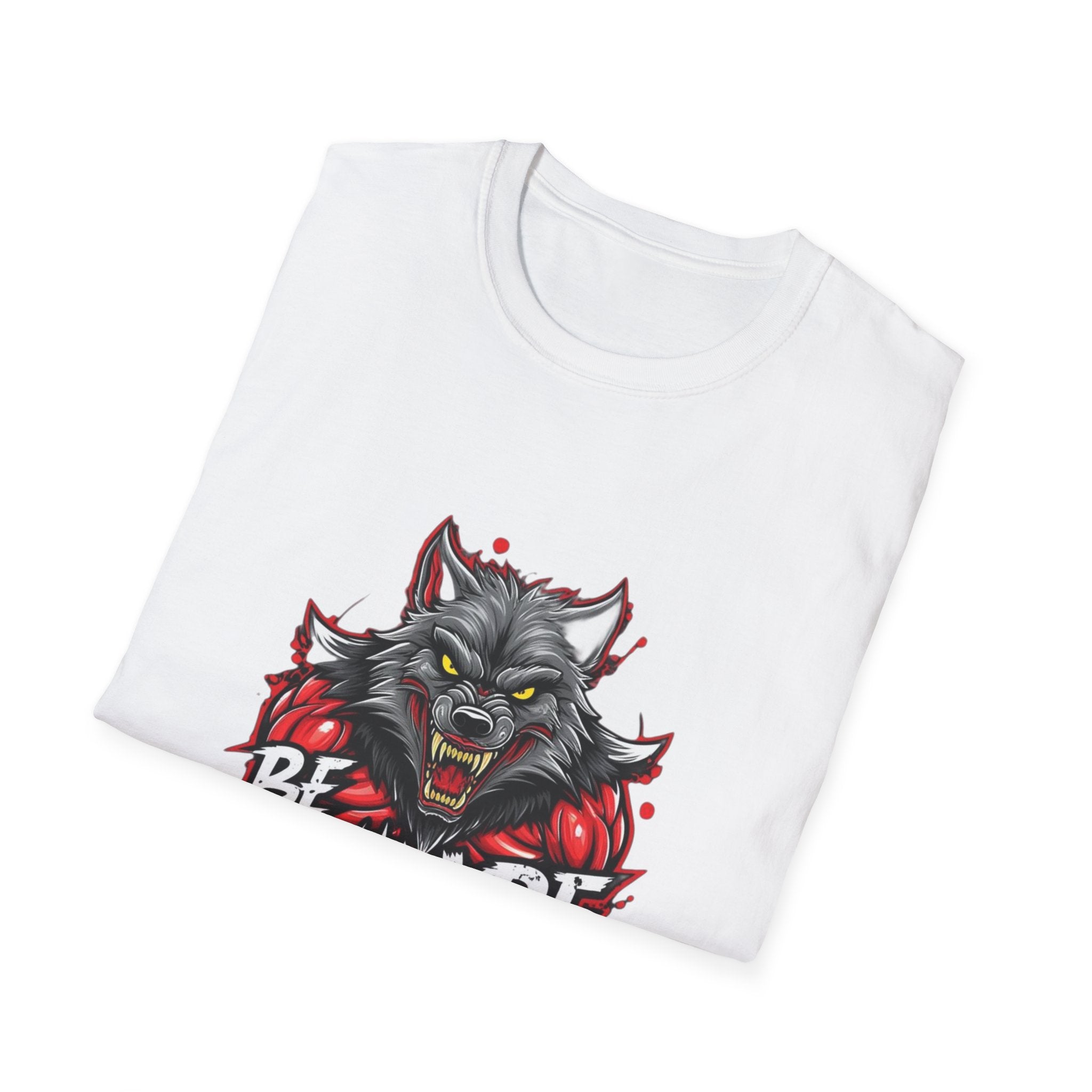 Be Aware Werewolf Graphic T-Shirt — Horror Wolf Design