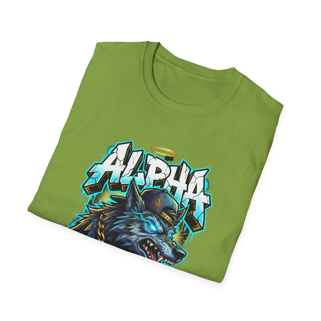 Alpha On The Streets Wolf Graphic T-Shirt — Urban Streetwear Tee