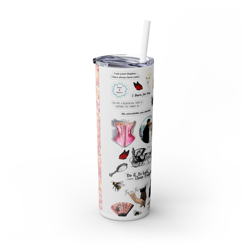 Bridgerton 20oz Skinny Tumbler with Straw
