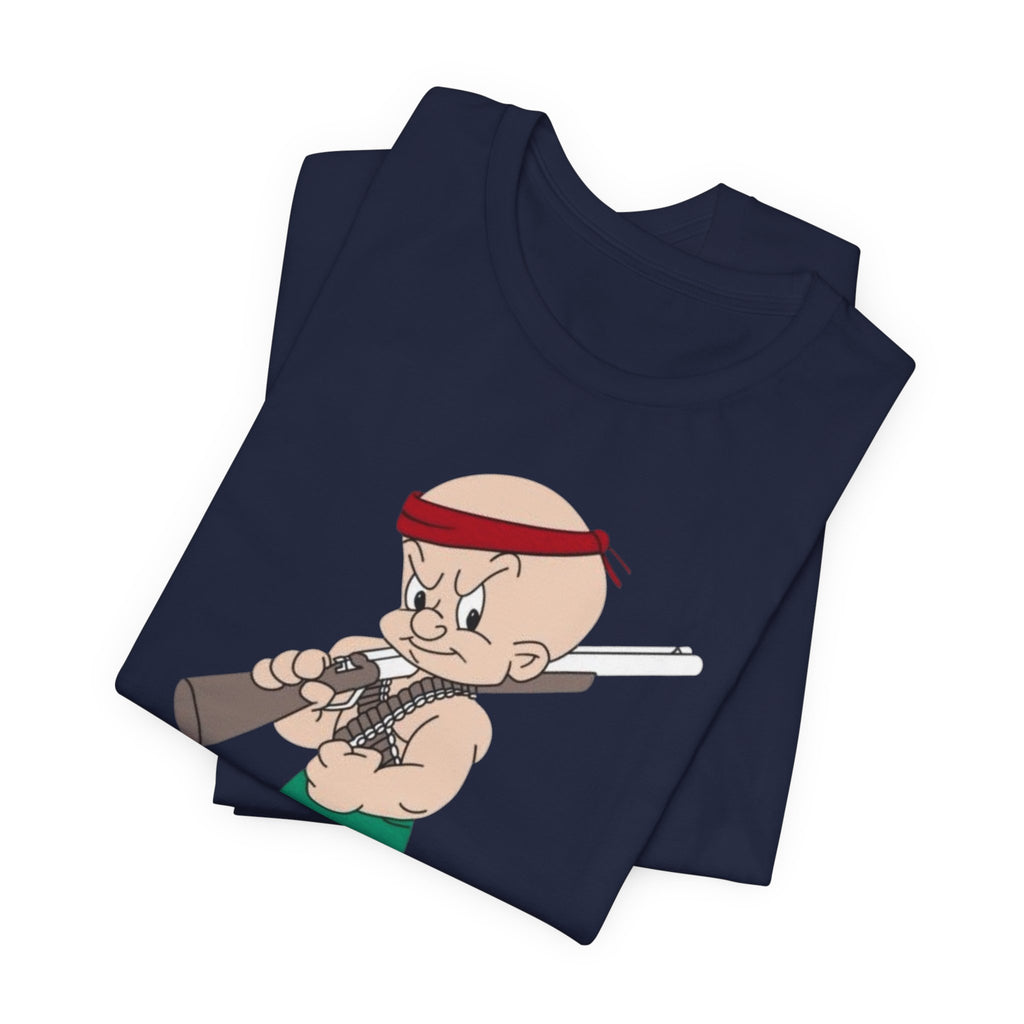 Wambo Funny Action Parody Tee | Cartoon Streetwear Graphic Shirt