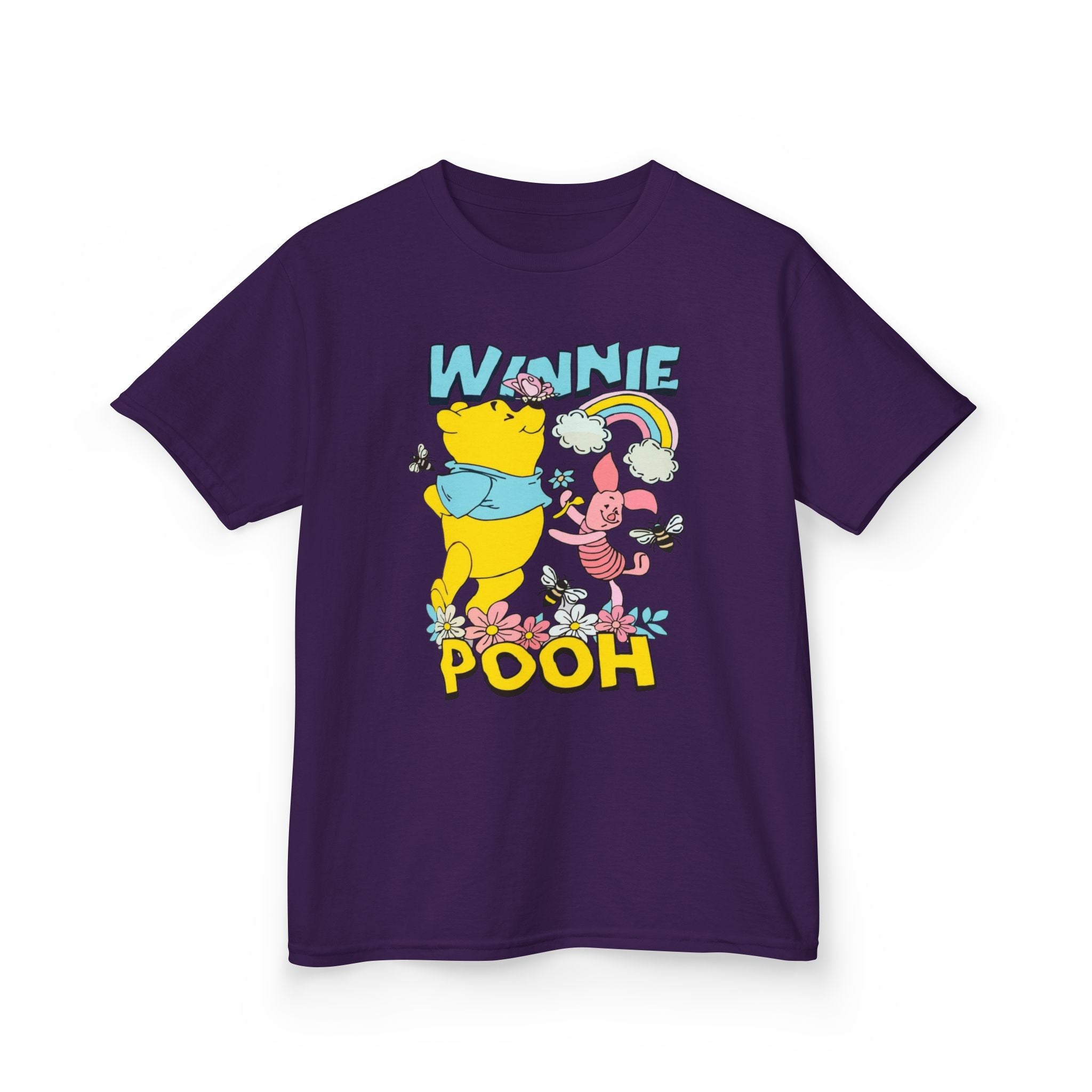 Winnie the Pooh Kids T-Shirt – Retro Pooh & Friends Graphic Tee for Children