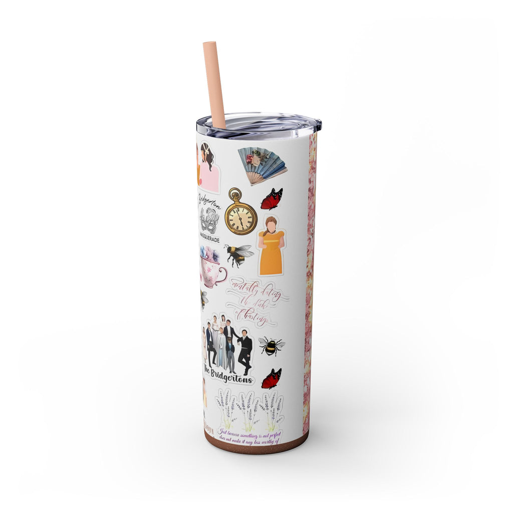 Bridgerton 20oz Skinny Tumbler with Straw