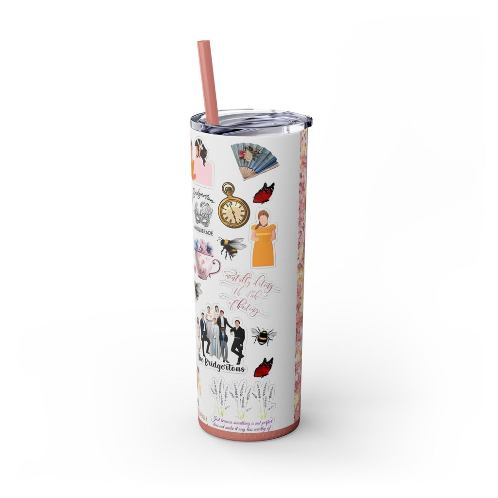 Bridgerton 20oz Skinny Tumbler with Straw