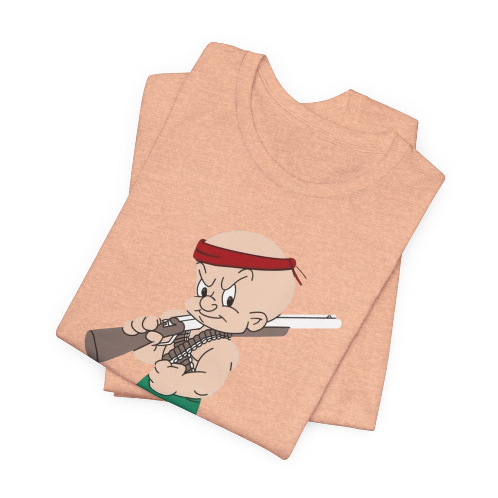 Wambo Funny Action Parody Tee | Cartoon Streetwear Graphic Shirt
