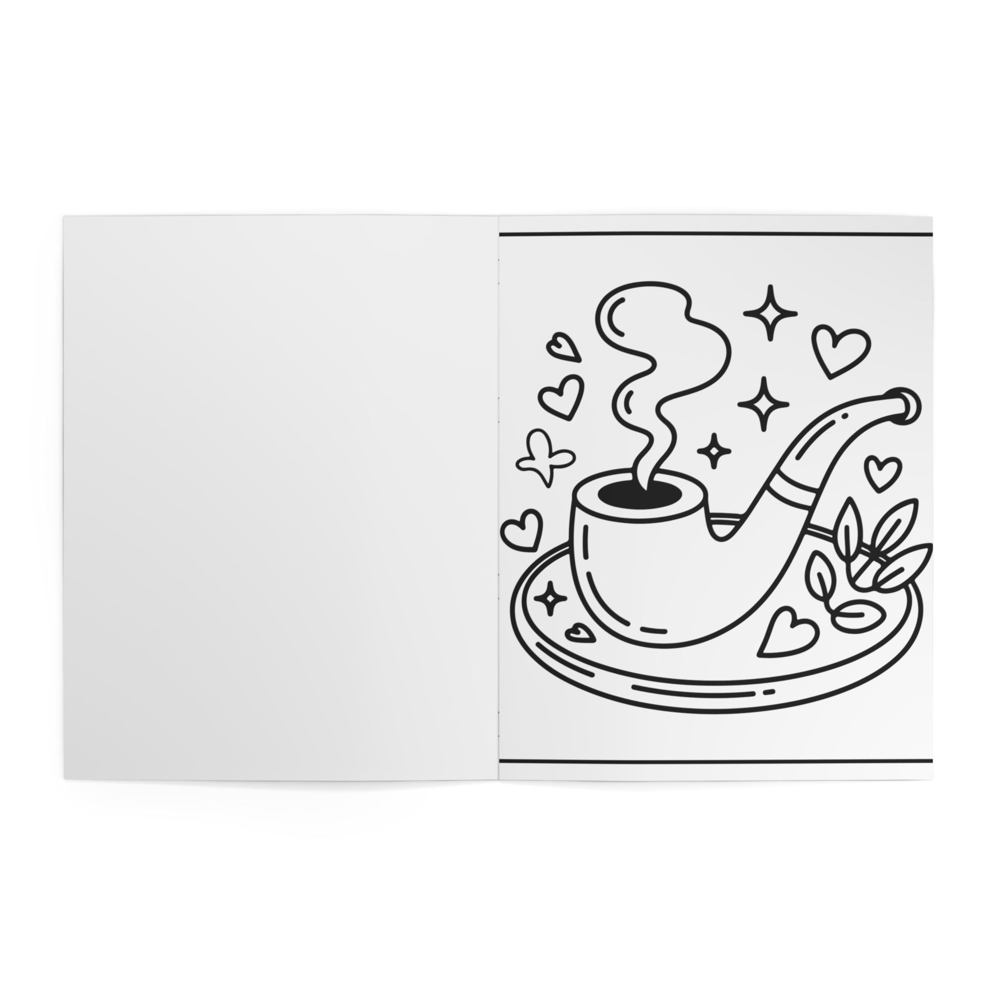 Stoner Vibes Coloring Book — Retro Weed-Inspired Adult Coloring Book